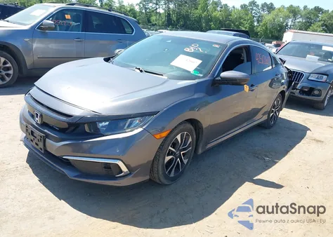 2021 Honda Civic Lx из США, поврежденный, VIN 2HGFC2F60MH537298